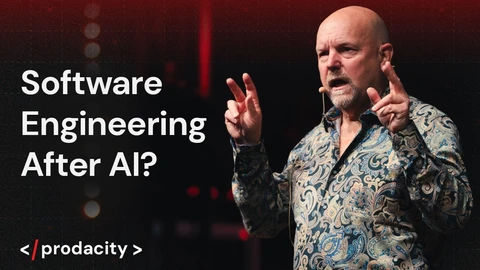 Still from the video Kent Beck: Software Engineering in the Age of AI | Prodacity 2026